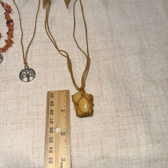 Bohemian layered necklace M496 - Picture 5 of 5